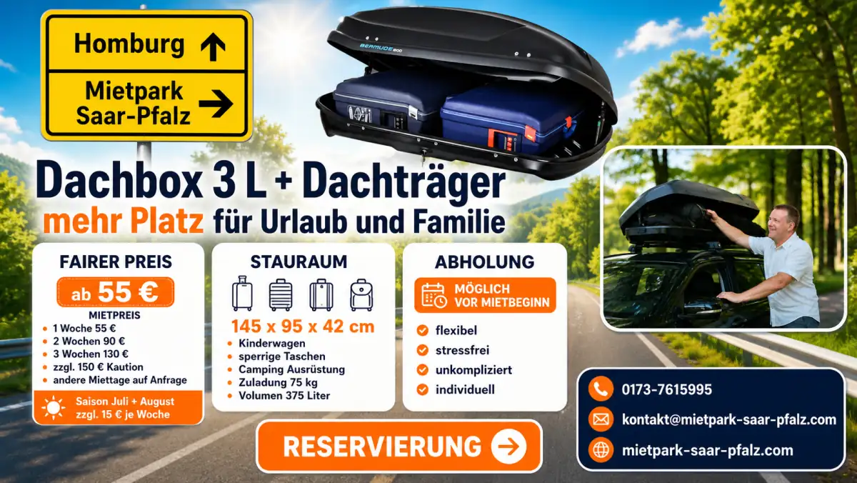 Dachbox 3 L - Produktbild 1 von 3