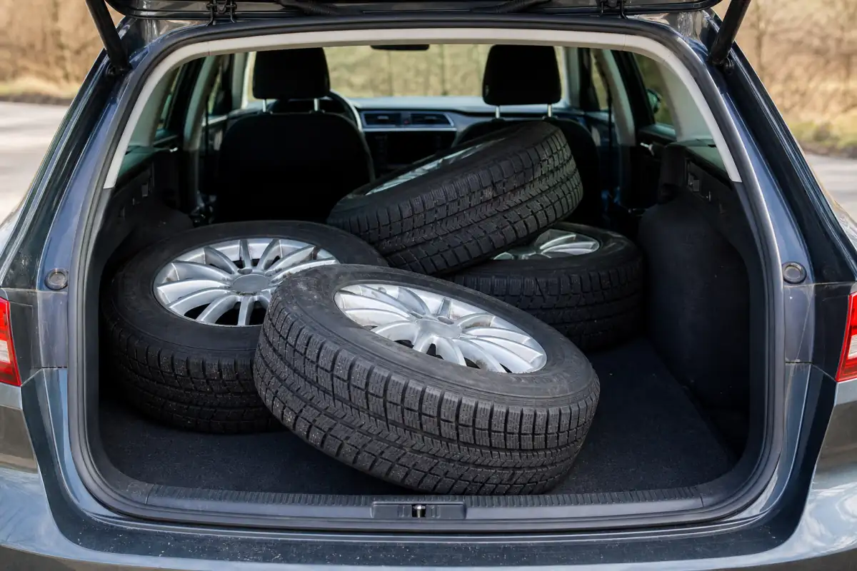 Winterreifen sicher transportieren: Unsere Tipps
